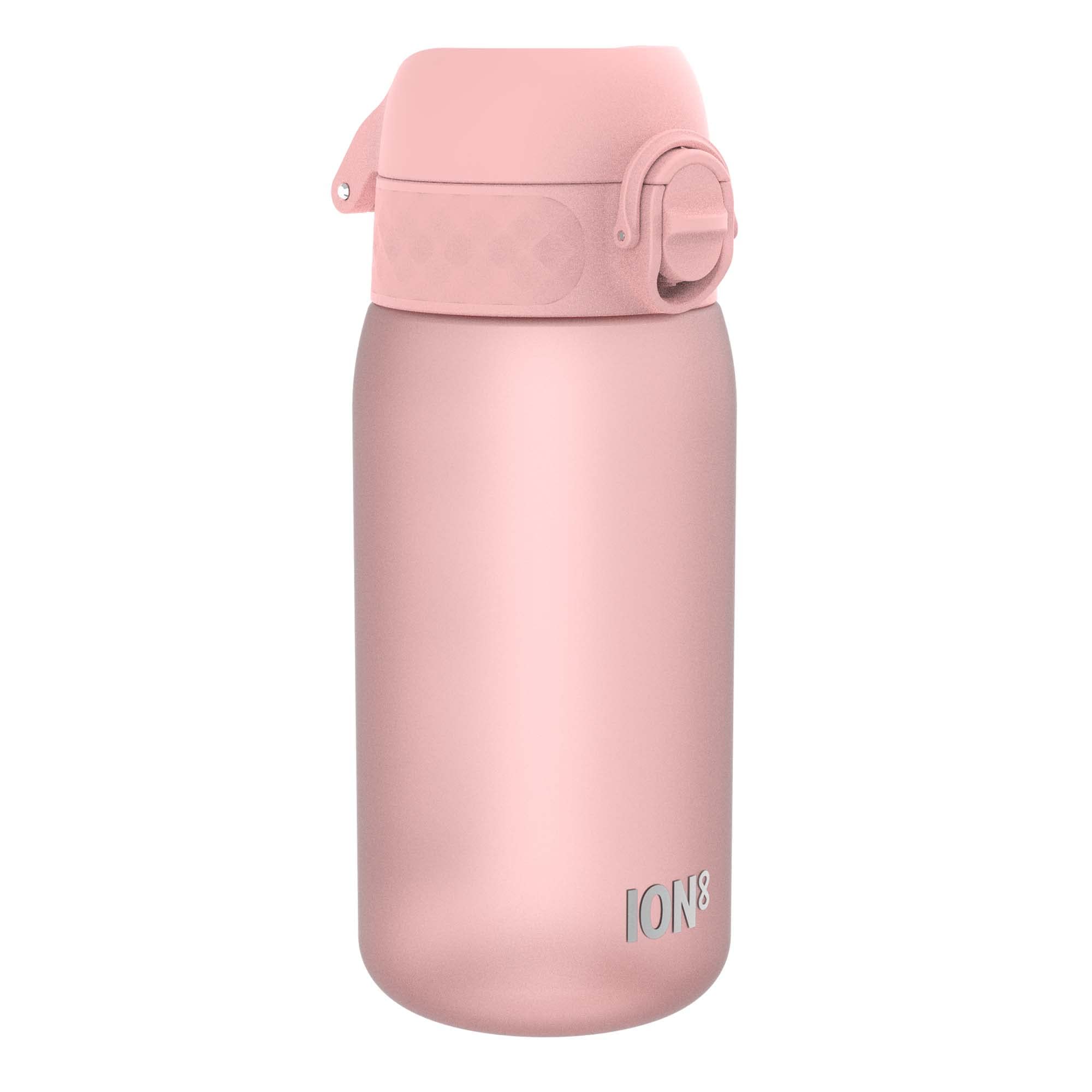 Ion8 Kids Water Bottle (350ml) Leak-proof Drinking Bottle, Triple Lock Lid to Prevent Spills, Easy to Clean & BPA Free, Carry Handle with Full Flip Lid, Ideal for Little Hands & Lunch Boxes