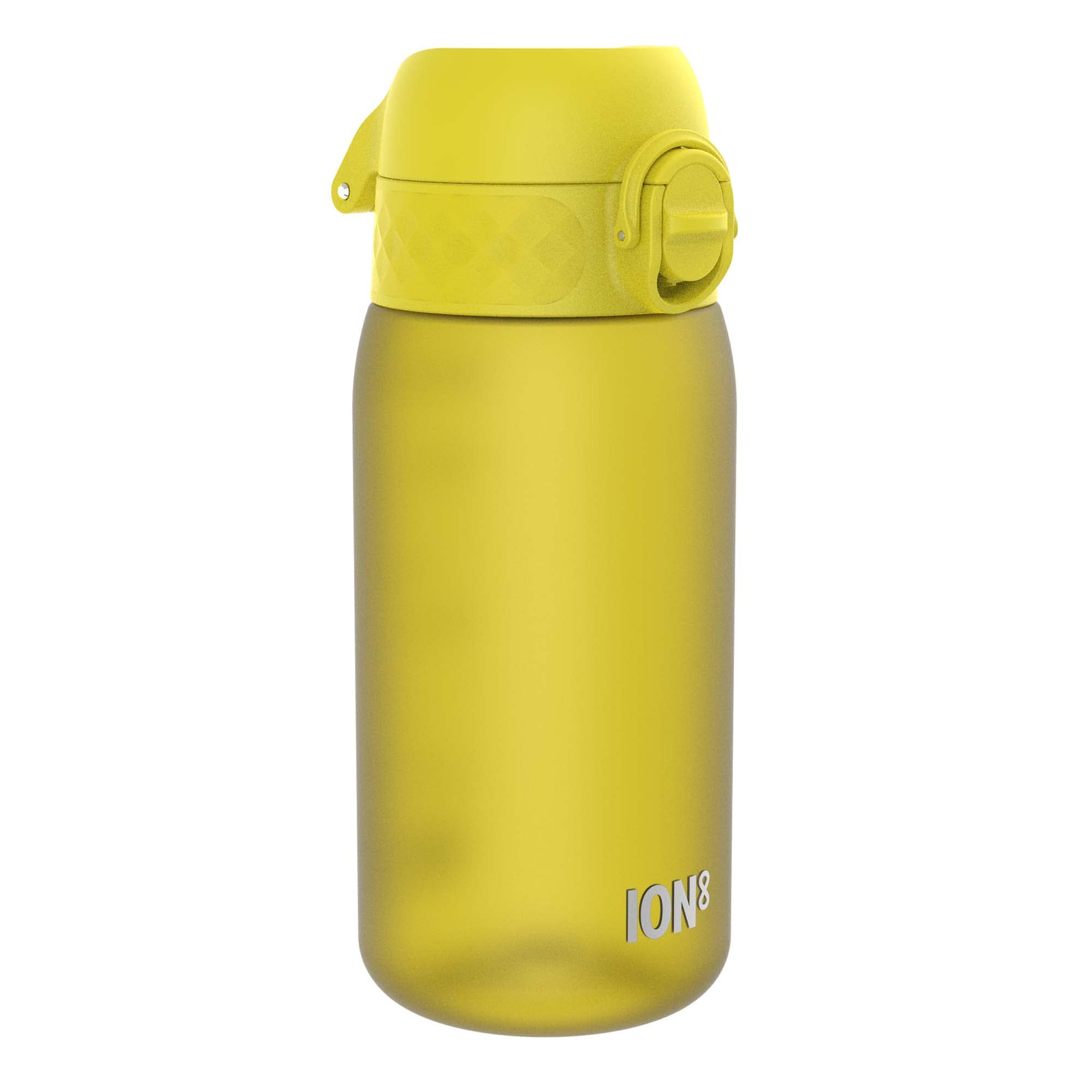 Ion8 Kids Water Bottle (350ml) Leak-proof Drinking Bottle, Triple Lock Lid to Prevent Spills, Easy to Clean & BPA Free, Carry Handle with Full Flip Lid, Ideal for Little Hands & Lunch Boxes