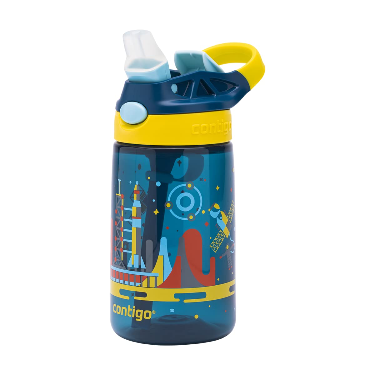 Contigo Gizmo Flip Autospout Kids Water Bottle with Flip Straw