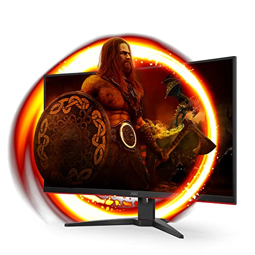 AOC Gaming Q27G2E - 27 INch QHD Monitor, 155Hz, 1ms MPRT, VA, FreeSync Premium, Shadow control, Low Input lag (2560 x 1440 @ 155Hz, 250 cd/m², HDMI 2.0 x 2, DisplayPort 1.2x1)