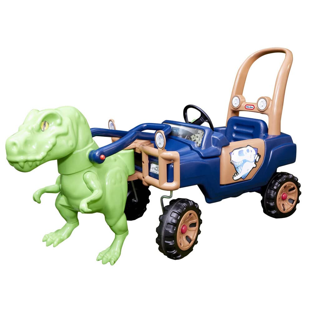 Little Tikes Dino Cozy Coupe Car. Kids Ride-On, Foot to Floor Slider, Mini Vehicle Push Car With Real Working Horn, Clicking Ignition Switch & Petrol Cap. For Ages 18 Months+