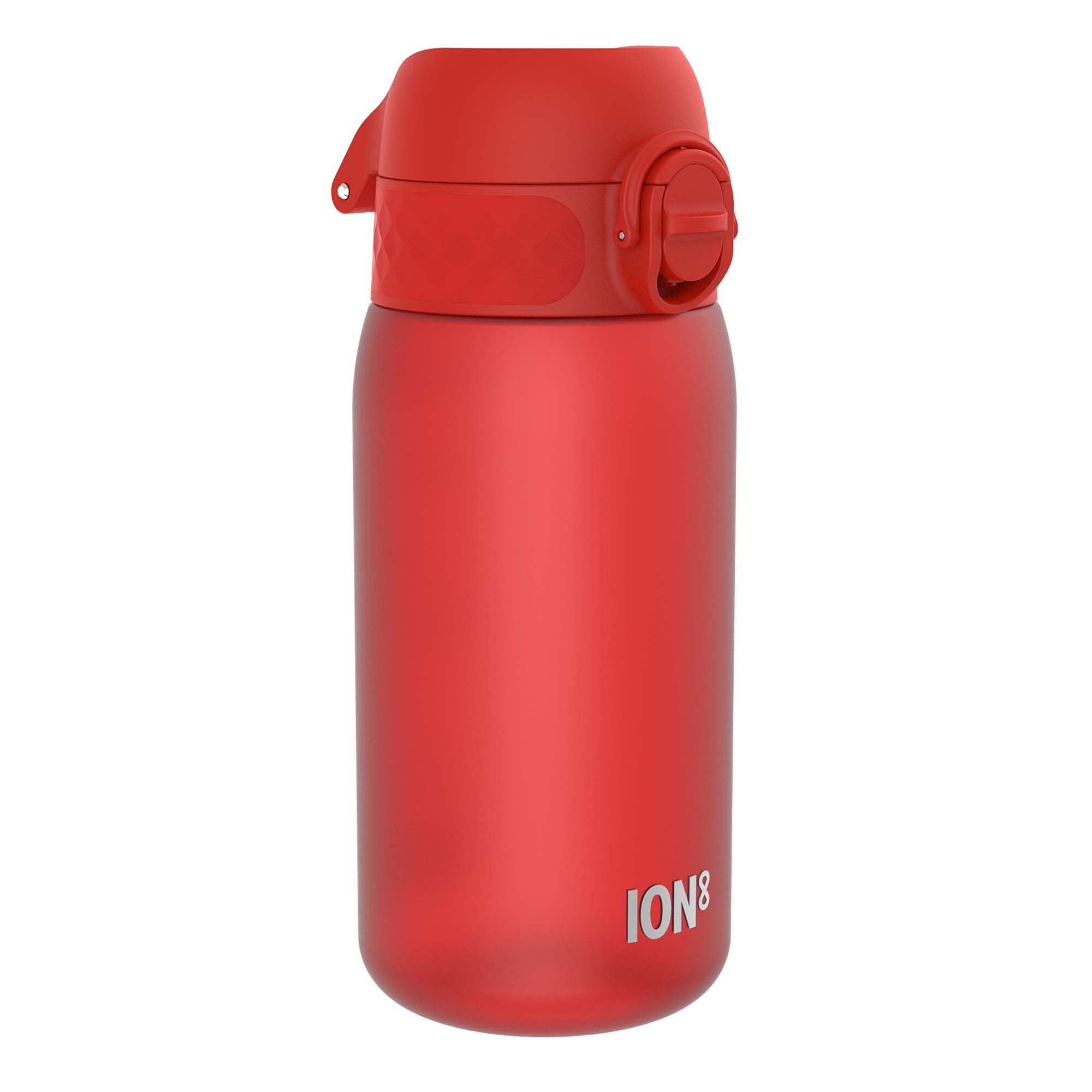 Ion8 Kids Water Bottle (350ml) Leak-proof Drinking Bottle, Triple Lock Lid to Prevent Spills, Easy to Clean & BPA Free, Carry Handle with Full Flip Lid, Ideal for Little Hands & Lunch Boxes