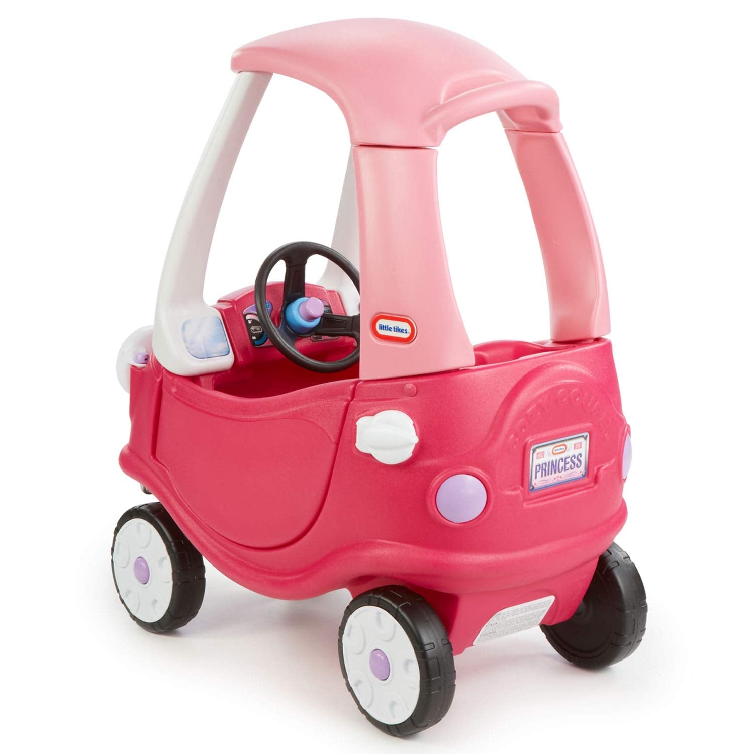 Little Tikes Dino Cozy Coupe Car. Kids Ride-On, Foot to Floor Slider, Mini Vehicle Push Car With Real Working Horn, Clicking Ignition Switch & Petrol Cap. For Ages 18 Months+