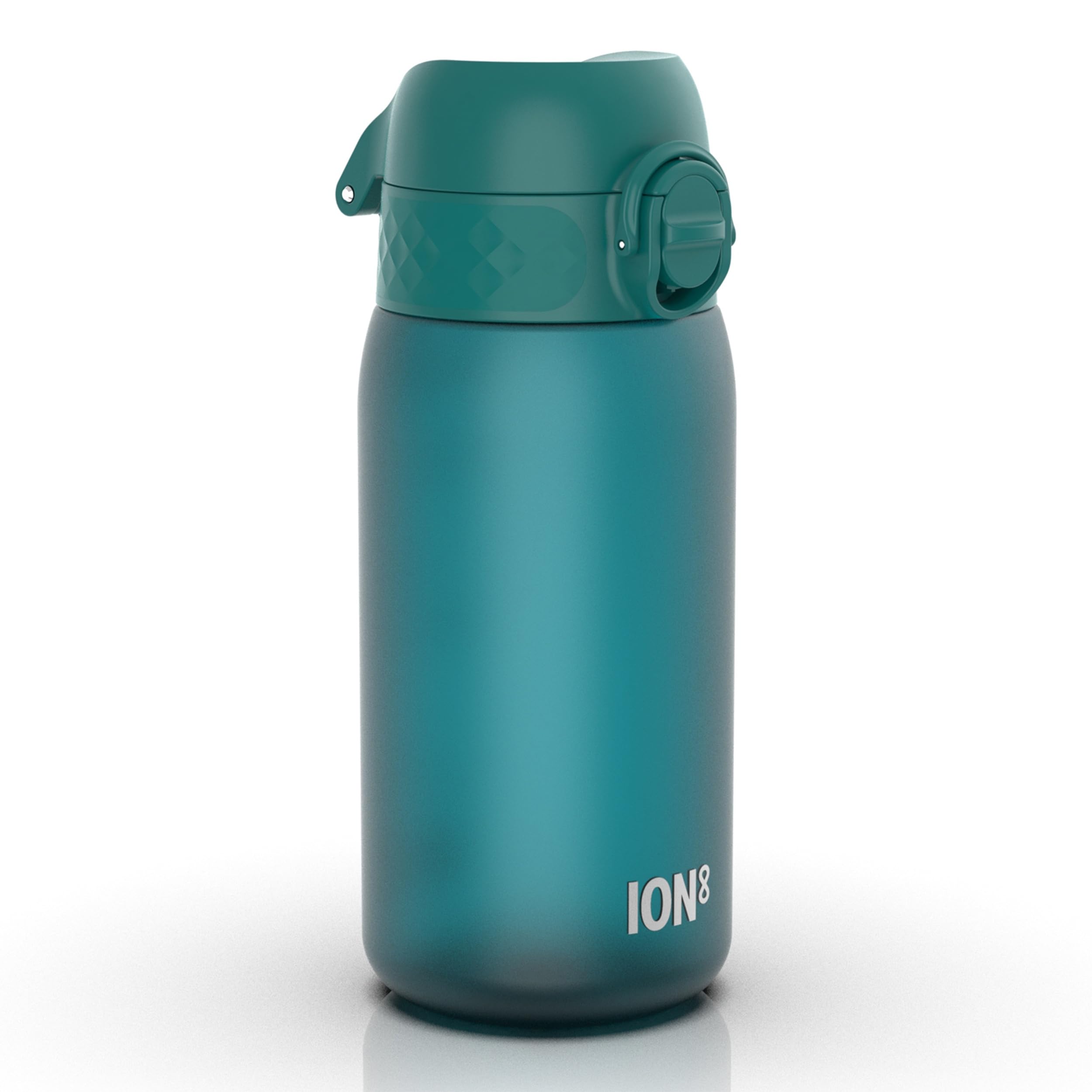 Ion8 Kids Water Bottle (350ml) Leak-proof Drinking Bottle, Triple Lock Lid to Prevent Spills, Easy to Clean & BPA Free, Carry Handle with Full Flip Lid, Ideal for Little Hands & Lunch Boxes