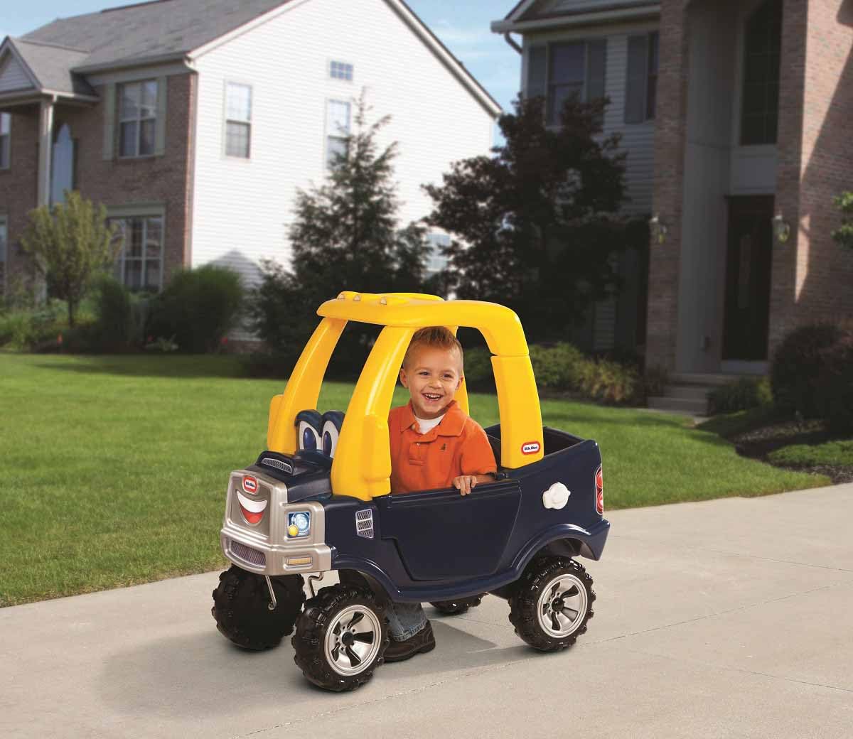 Little Tikes Dino Cozy Coupe Car. Kids Ride-On, Foot to Floor Slider, Mini Vehicle Push Car With Real Working Horn, Clicking Ignition Switch & Petrol Cap. For Ages 18 Months+