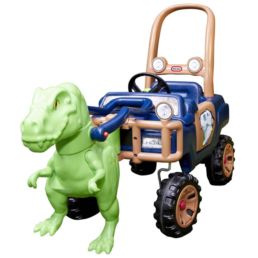 Little Tikes Dino Cozy Coupe Car. Kids Ride-On, Foot to Floor Slider, Mini Vehicle Push Car With Real Working Horn, Clicking Ignition Switch & Petrol Cap. For Ages 18 Months+