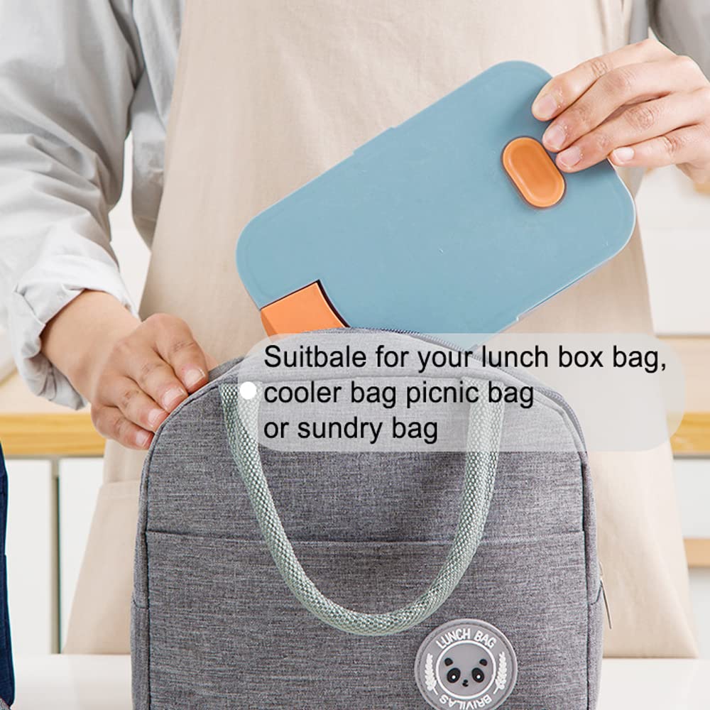 Insulated Lunch Bag Tote Bag for Women Wide Open Insulated Cooler Bag Water-resistant Thermal Leak-Proof Lunch Organizer For Men Girls Outdoor Picnic Work