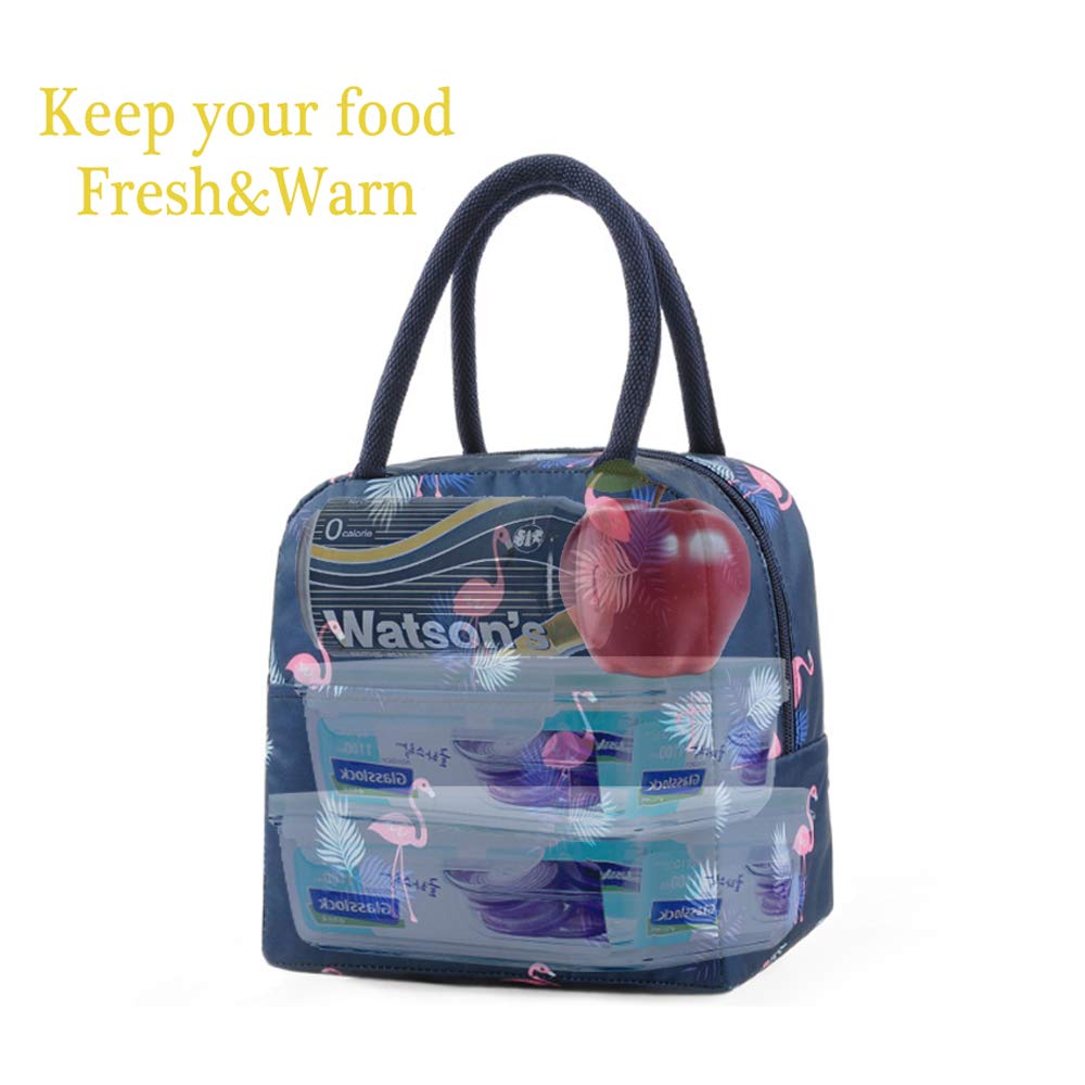 Insulated Lunch Bag Tote Bag for Women Wide Open Insulated Cooler Bag Water-resistant Thermal Leak-Proof Lunch Organizer For Men Girls Outdoor Picnic Work