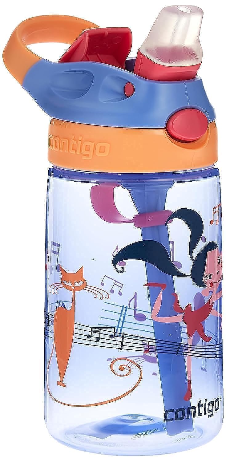 Contigo Gizmo Flip Autospout Kids Water Bottle with Flip Straw