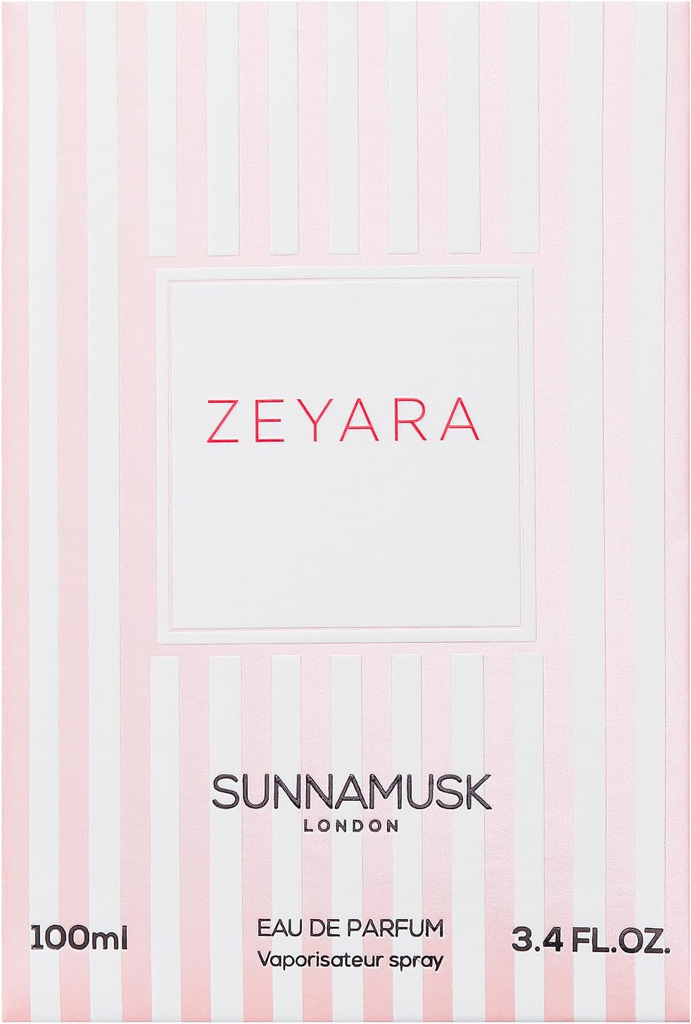 Sunnamusk London Zeyara Eau De Parfum, Women, Aromatic Fruity Fragrance, Perfume, Luxury Fragrance (100ml)