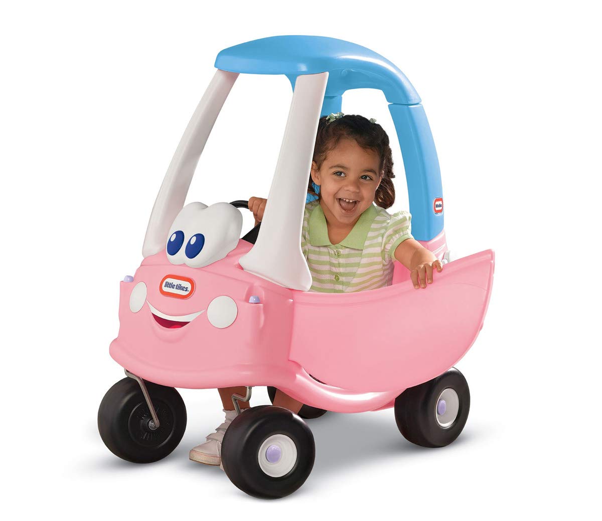 Little Tikes Dino Cozy Coupe Car. Kids Ride-On, Foot to Floor Slider, Mini Vehicle Push Car With Real Working Horn, Clicking Ignition Switch & Petrol Cap. For Ages 18 Months+