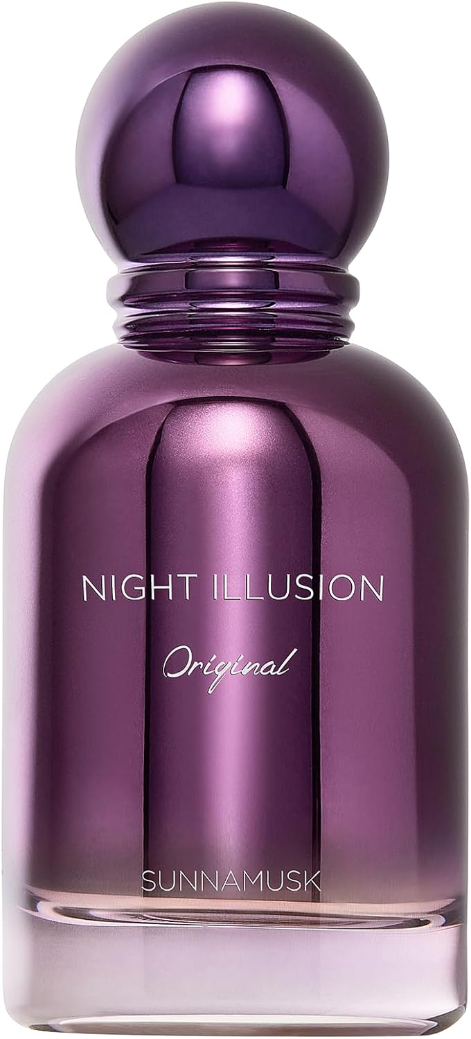 Sunnamusk London Night Illusion Eau De Parfum, Women, Fresh Fruity Fragrance, Perfume, Luxury Fragrance (50ml)