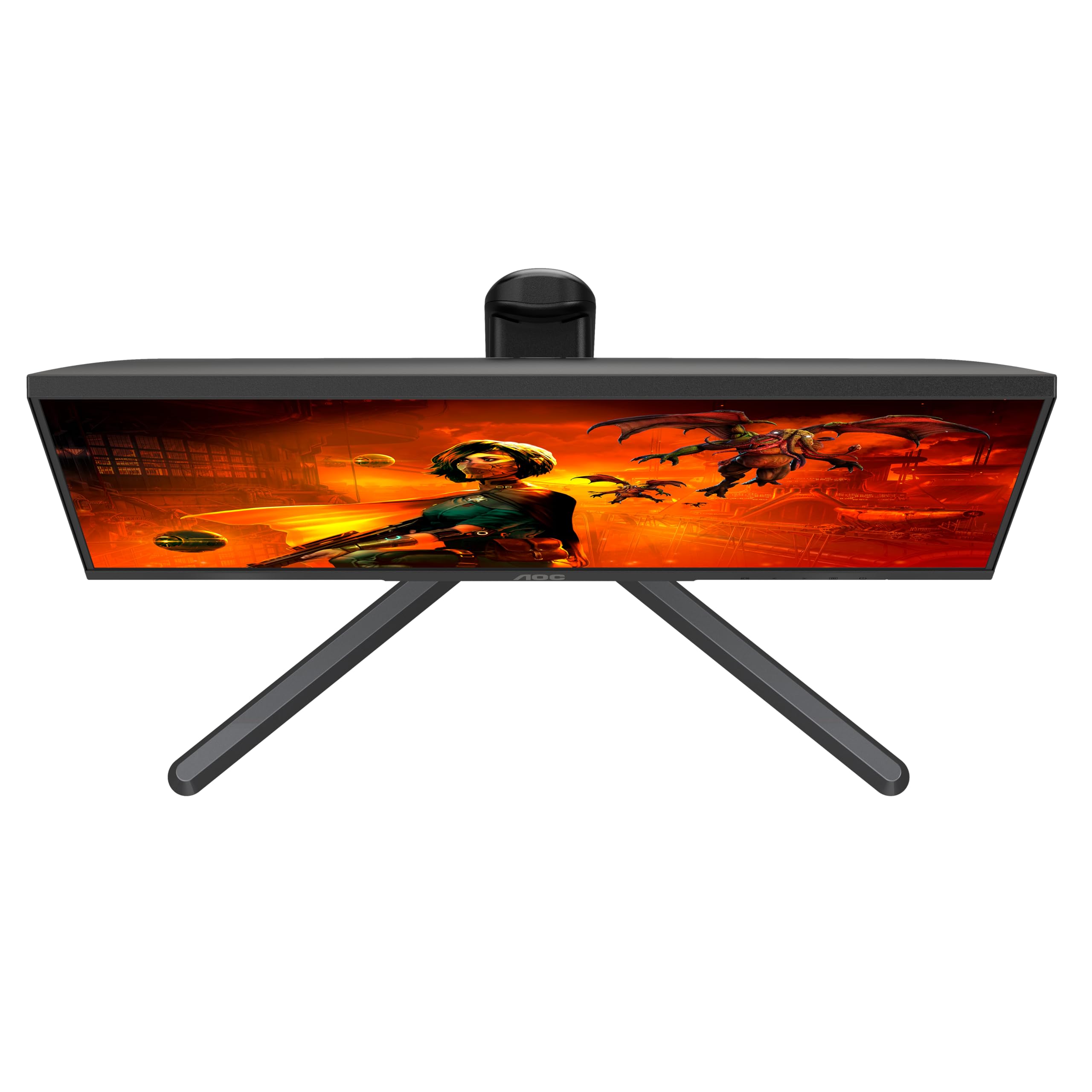 AOC Gaming Q27G2E - 27 INch QHD Monitor, 155Hz, 1ms MPRT, VA, FreeSync Premium, Shadow control, Low Input lag (2560 x 1440 @ 155Hz, 250 cd/m², HDMI 2.0 x 2, DisplayPort 1.2x1)