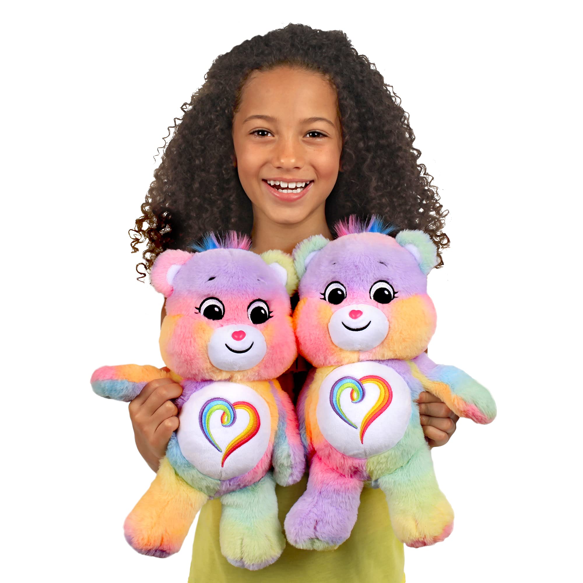 Care Bears | Togetherness Bear 35cm Medium Plush | Collectable Cute Plush Toy, Cuddly Toys for Children, Soft Toys for Girls Boys, Cute Teddies Suitable for Girls and Boys Ages 4+ | Basic Fun 22077