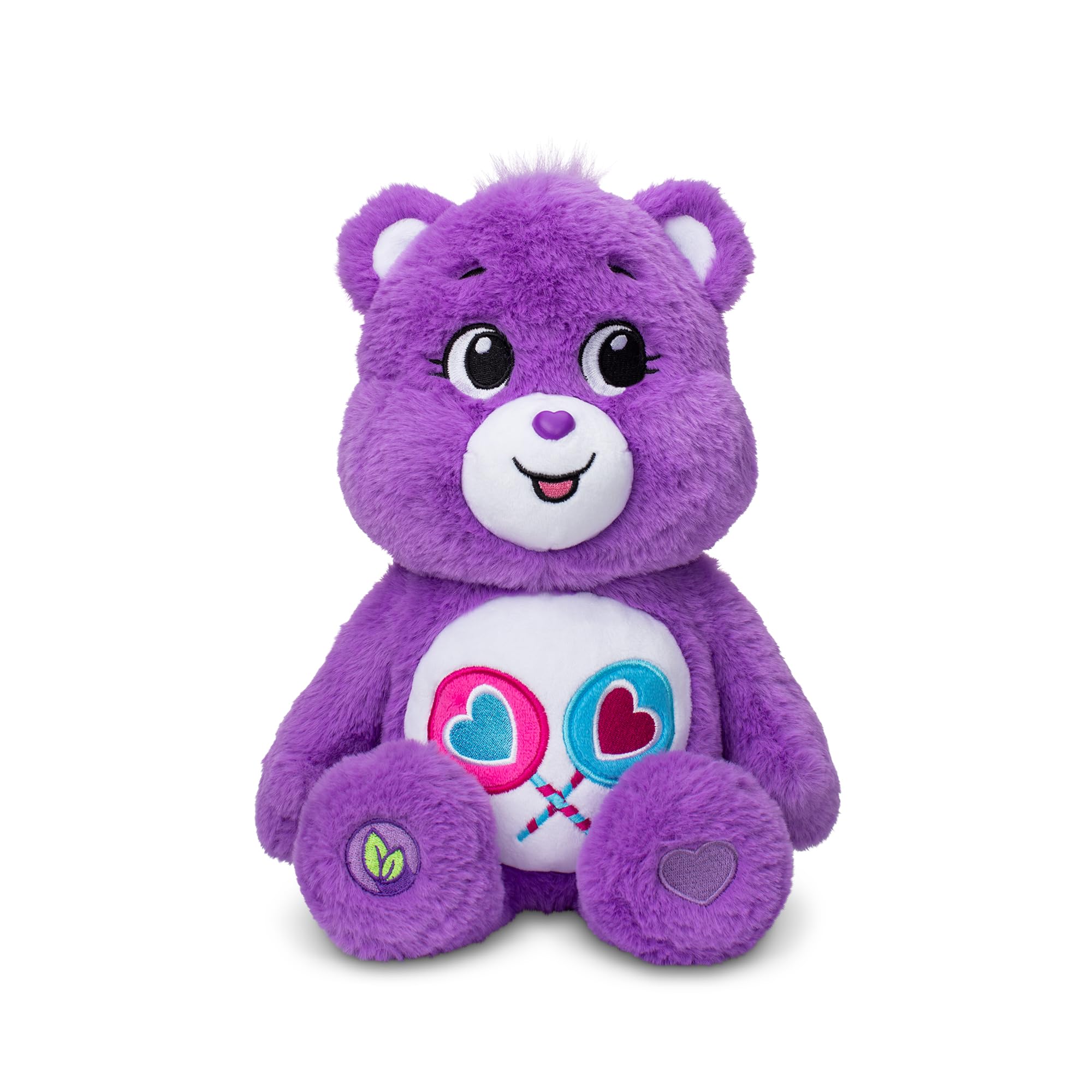 Care Bears | Cheer Bear 35cm Medium Plush | Collectable Cute Plush Toy, Cuddly Toys for Children, Soft Toys for Girls and Boys, Cute Teddies Suitable for Girls and Boys Ages 4+ | Basic Fun 22061