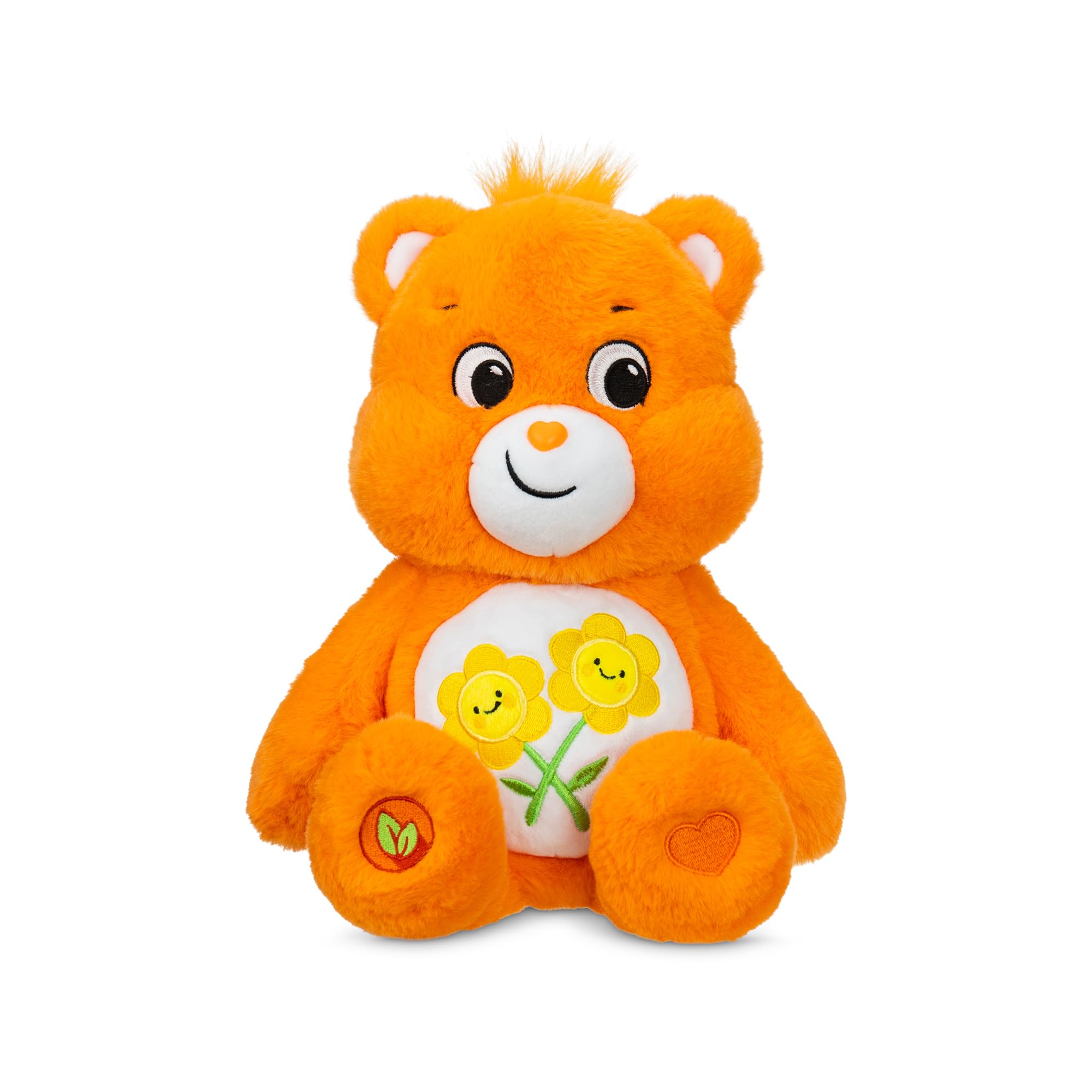 Care Bears | Cheer Bear 35cm Medium Plush | Collectable Cute Plush Toy, Cuddly Toys for Children, Soft Toys for Girls and Boys, Cute Teddies Suitable for Girls and Boys Ages 4+ | Basic Fun 22061