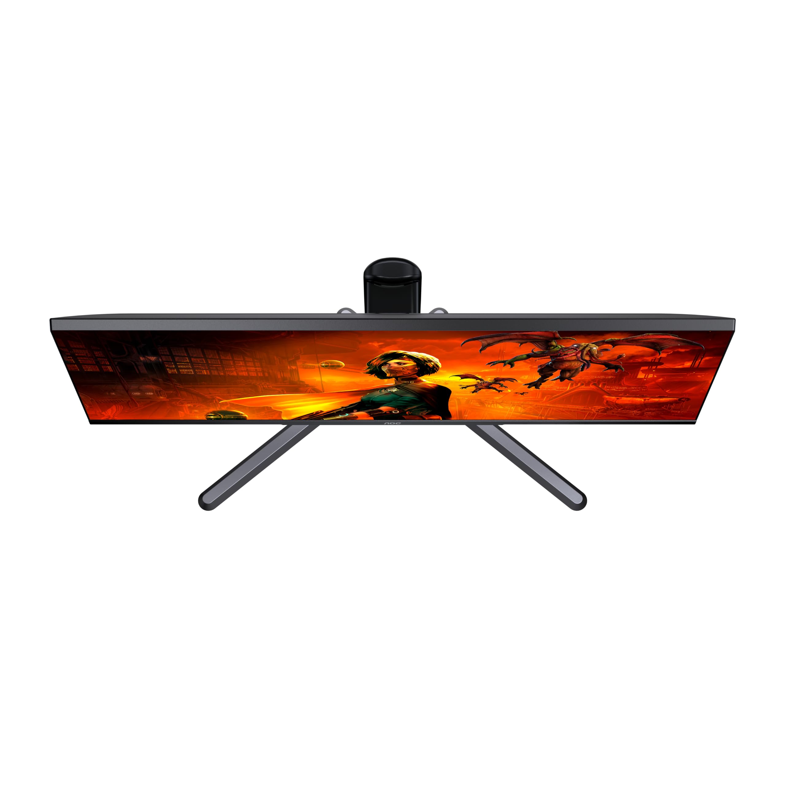 AOC Gaming Q27G2E - 27 INch QHD Monitor, 155Hz, 1ms MPRT, VA, FreeSync Premium, Shadow control, Low Input lag (2560 x 1440 @ 155Hz, 250 cd/m², HDMI 2.0 x 2, DisplayPort 1.2x1)