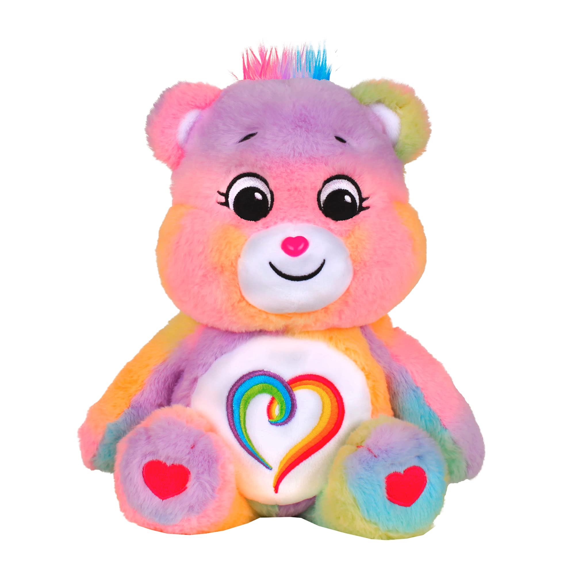 Care Bears | Togetherness Bear 35cm Medium Plush | Collectable Cute Plush Toy, Cuddly Toys for Children, Soft Toys for Girls Boys, Cute Teddies Suitable for Girls and Boys Ages 4+ | Basic Fun 22077