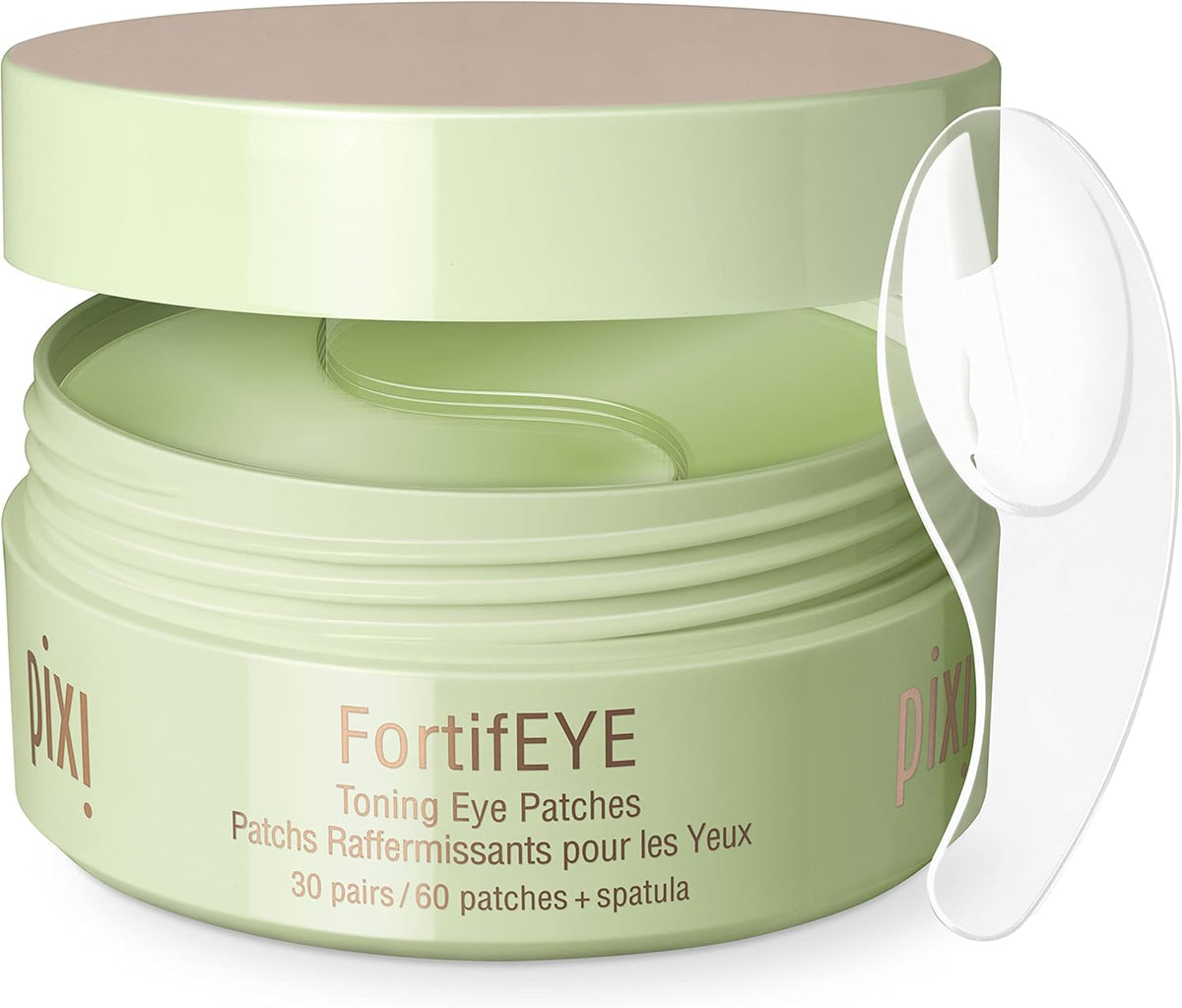 Pixi FortifEYE Firming Hydrogel Under-Eye Patches | Collagen Eye Patches For Under Eyes | Energize & Tone Eye Area | 30 Pairs / 60 Patches