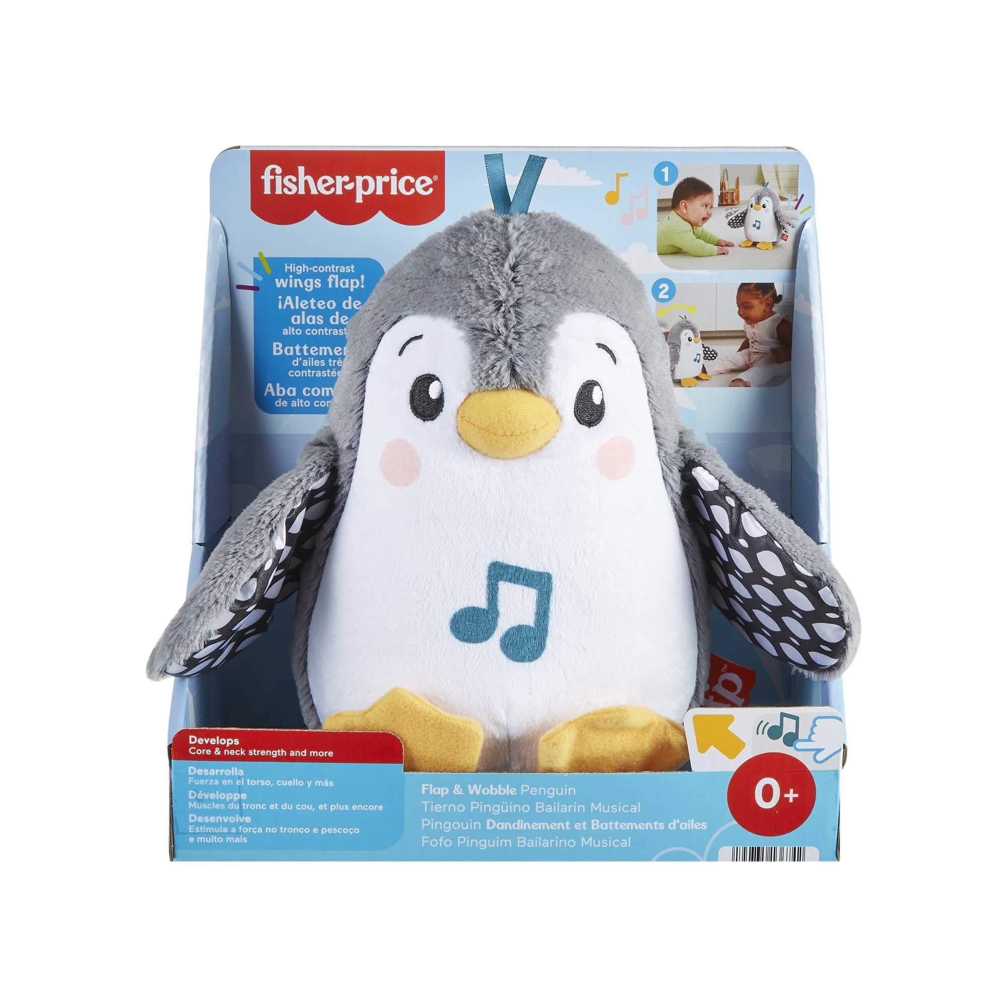 Fisher-Price Soothe 'N Snuggle Otter | Newborn Baby Toys & New Baby Gifts | Plush Soft Toys for Babies with Light and Sound Machine | Baby Girl and Baby Boy Gifts | Newborn Essentials, FXC66