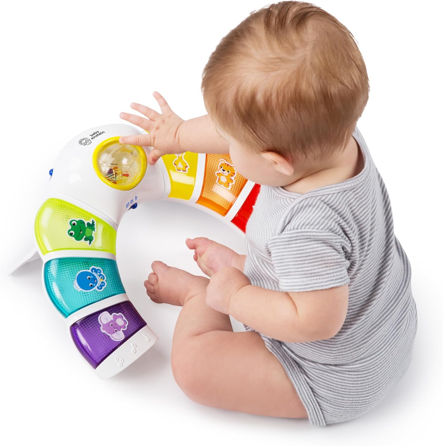 Baby Einstein, Glow & Discover Light Bar Musical Activity Station, Baby Sound Toy to Stimulate Sense, 3 Modes, Tummy Time Toy, Age 3 months+