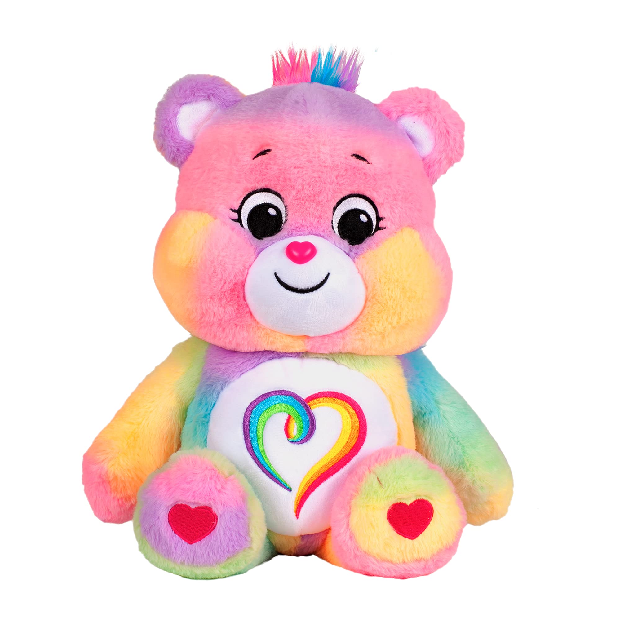 Care Bears | Togetherness Bear 35cm Medium Plush | Collectable Cute Plush Toy, Cuddly Toys for Children, Soft Toys for Girls Boys, Cute Teddies Suitable for Girls and Boys Ages 4+ | Basic Fun 22077