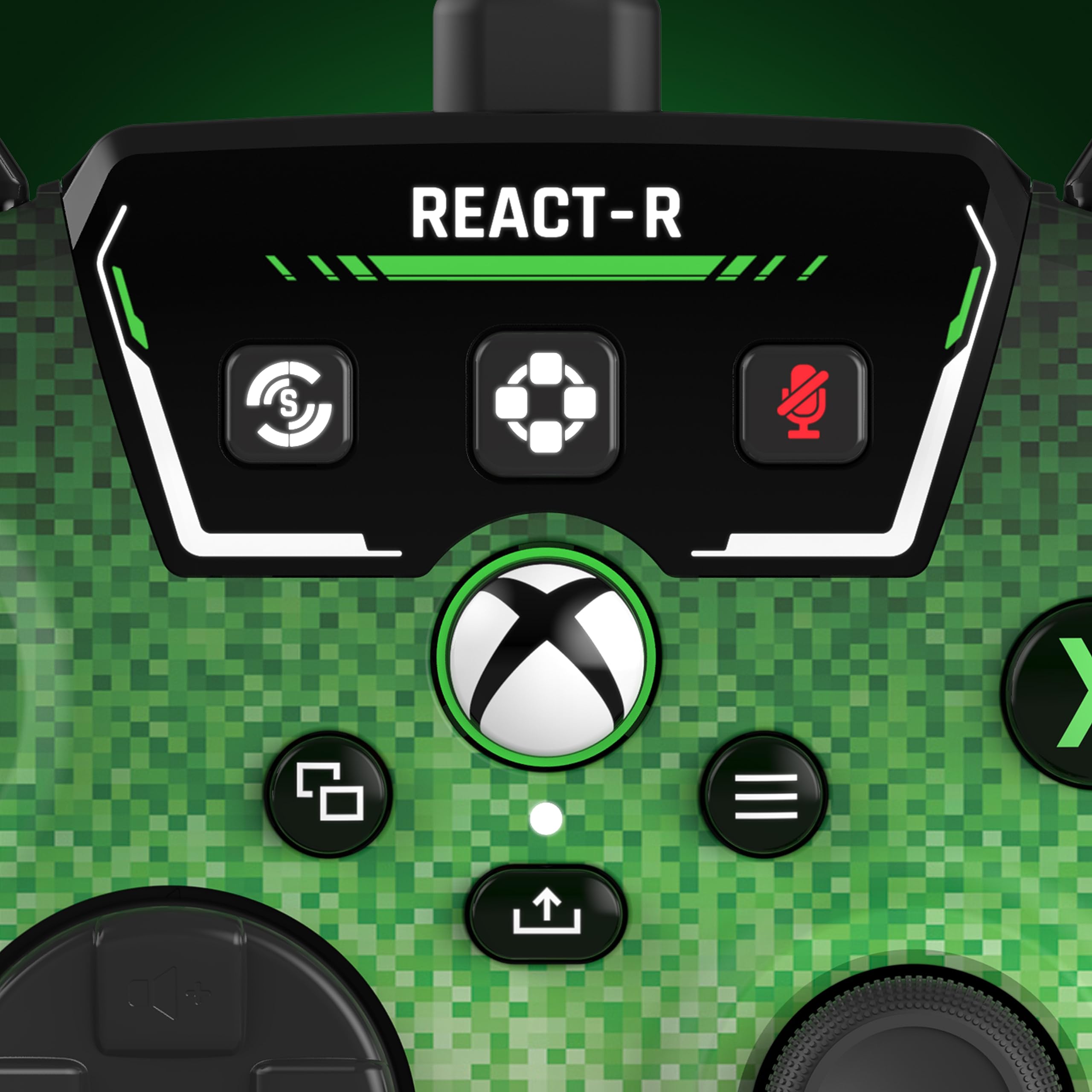 Turtle Beach React-R Red Wired Gaming Controller with Audio Controls, Mappable Buttons & Textured Grips for Xbox Series X|S, Xbox One & PC [Officially Licensed for Xbox]