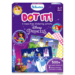 Skillmatics Art Activity - Dot It Unicorns & Princesses, Stocking Stuffers, No Mess Sticker Art for Kids, Craft Kits, DIY Activity, Christmas Gifts for Boys & Girls Ages 3, 4, 5, 6, 7