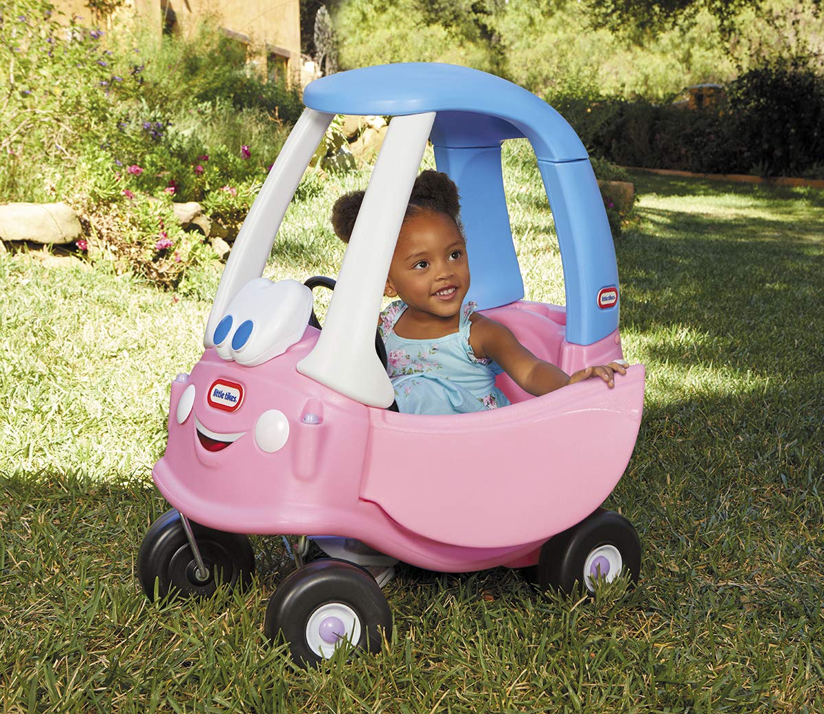 Little Tikes Dino Cozy Coupe Car. Kids Ride-On, Foot to Floor Slider, Mini Vehicle Push Car With Real Working Horn, Clicking Ignition Switch & Petrol Cap. For Ages 18 Months+