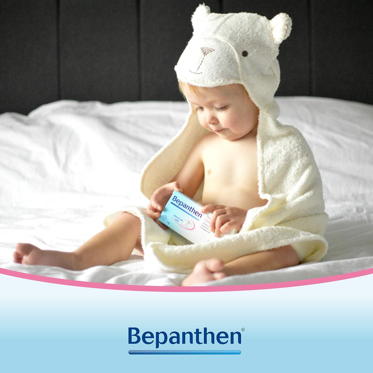 Bepanthen Nappy Care Ointment | Nappy Cream with Provitamin B5 | Suitable for Newborns Skin, 100 g (Packing May Vary).