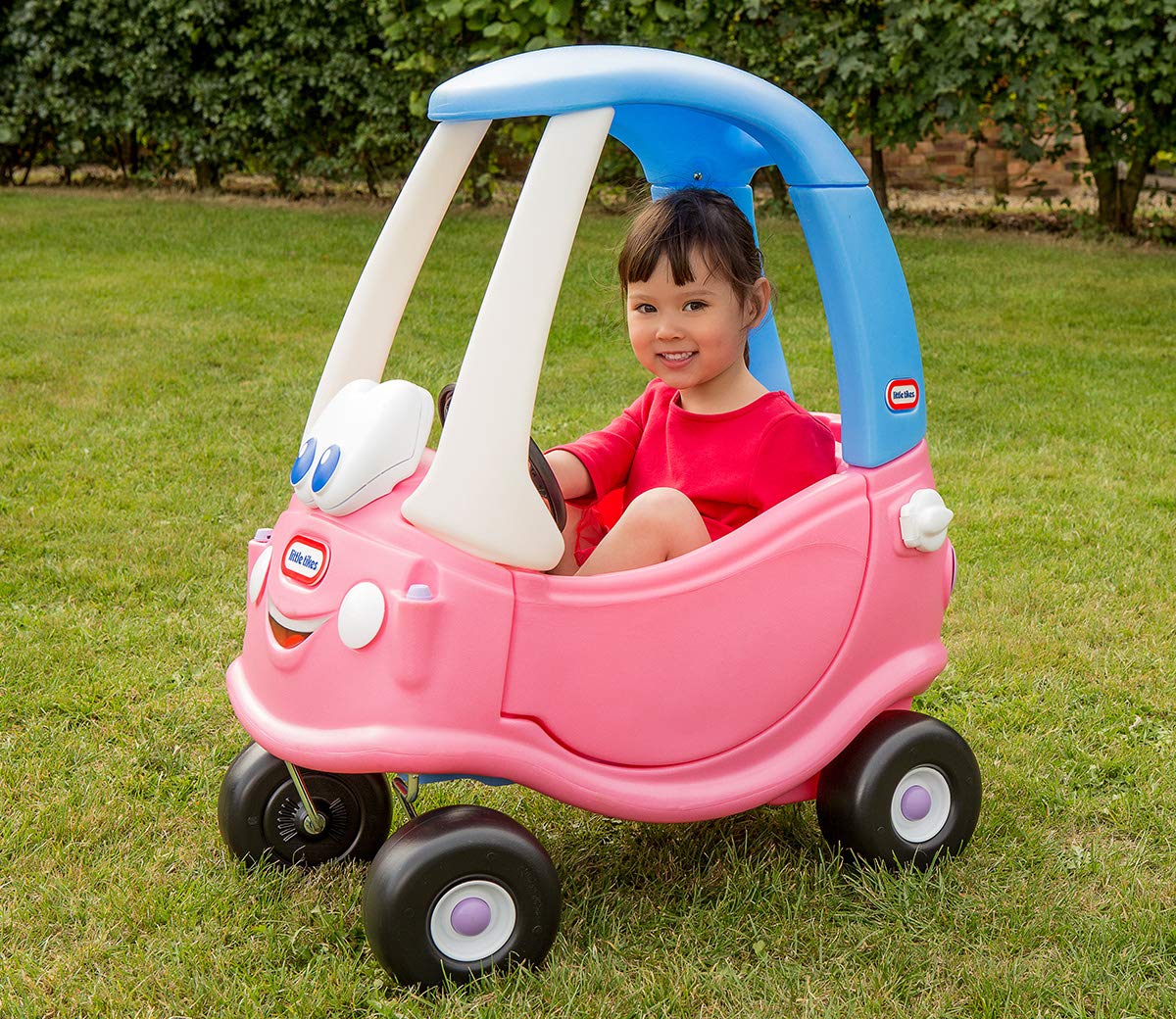 Little Tikes Dino Cozy Coupe Car. Kids Ride-On, Foot to Floor Slider, Mini Vehicle Push Car With Real Working Horn, Clicking Ignition Switch & Petrol Cap. For Ages 18 Months+