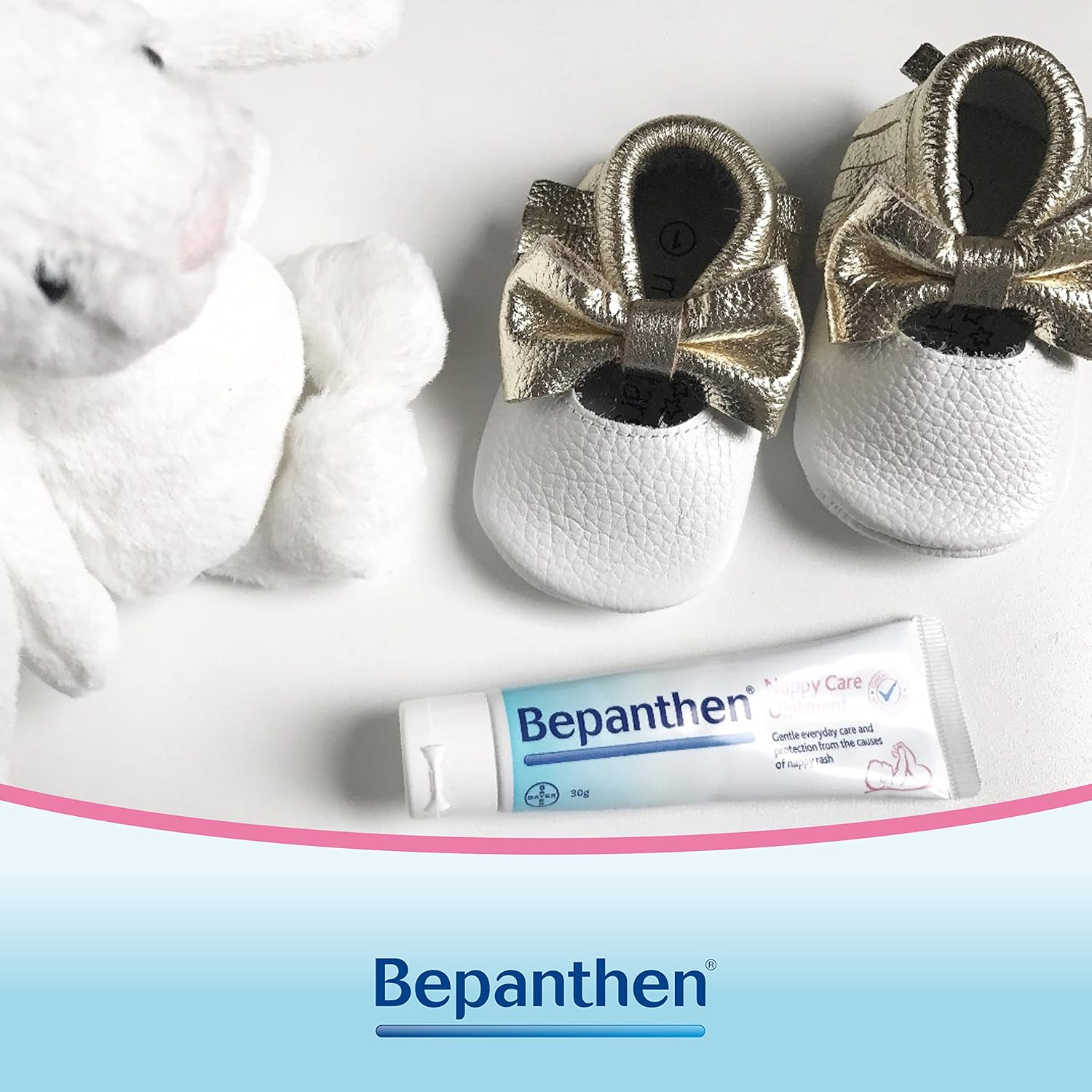 Bepanthen Nappy Care Ointment | Nappy Cream with Provitamin B5 | Suitable for Newborns Skin, 100 g (Packing May Vary).