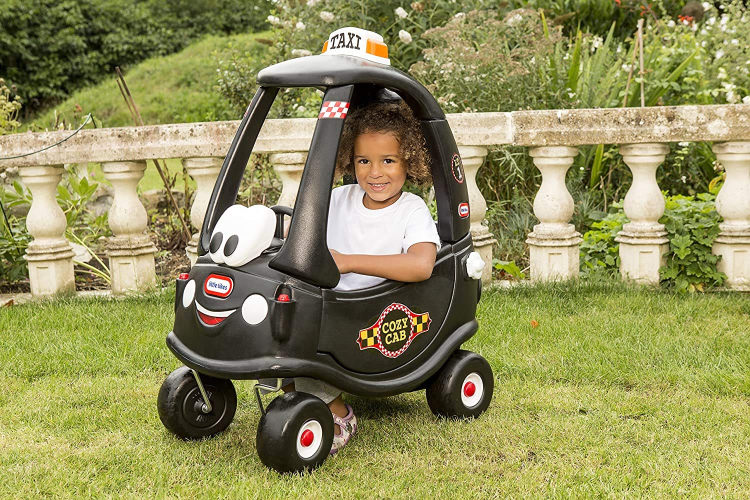 Little Tikes Dino Cozy Coupe Car. Kids Ride-On, Foot to Floor Slider, Mini Vehicle Push Car With Real Working Horn, Clicking Ignition Switch & Petrol Cap. For Ages 18 Months+