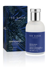 Ted Baker Skinwear EDT, Woody Masculine Fragrance, Zesty Lime, Bergamont & Lemon Top Notes with Sandalwood, Amber & Cedar Base Notes, 100ml