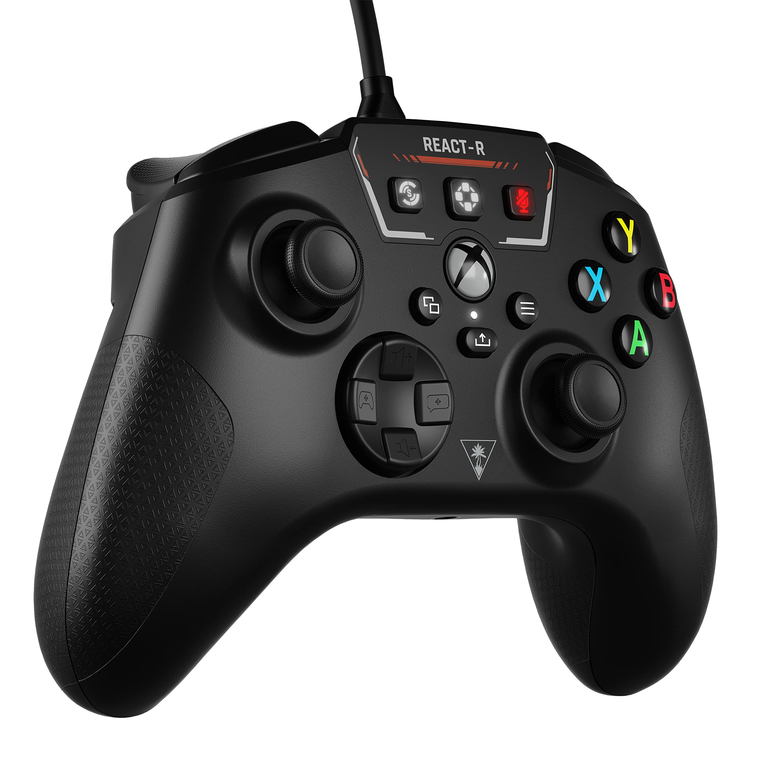 Turtle Beach React-R Red Wired Gaming Controller with Audio Controls, Mappable Buttons & Textured Grips for Xbox Series X|S, Xbox One & PC [Officially Licensed for Xbox]