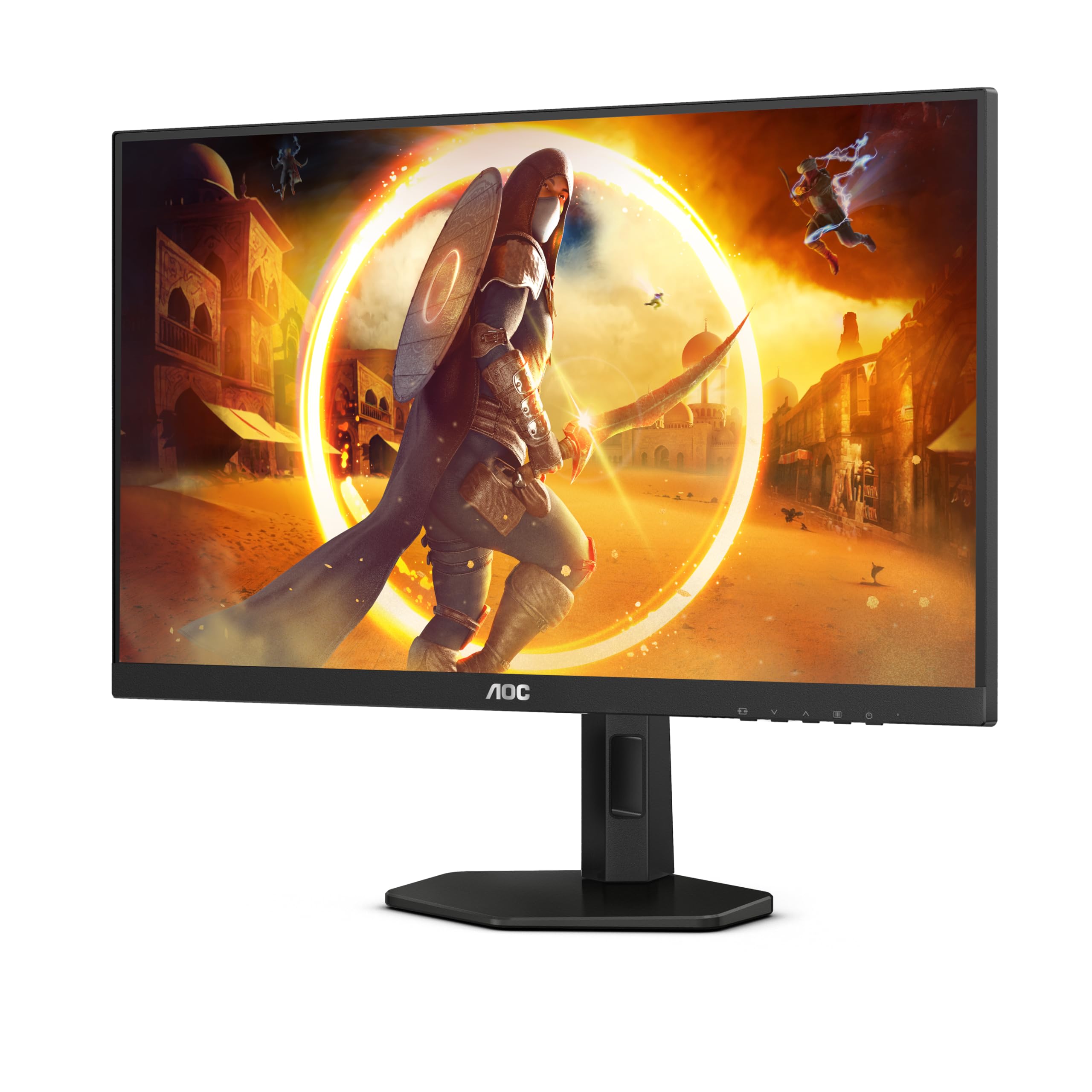 AOC Gaming Q27G2E - 27 INch QHD Monitor, 155Hz, 1ms MPRT, VA, FreeSync Premium, Shadow control, Low Input lag (2560 x 1440 @ 155Hz, 250 cd/m², HDMI 2.0 x 2, DisplayPort 1.2x1)