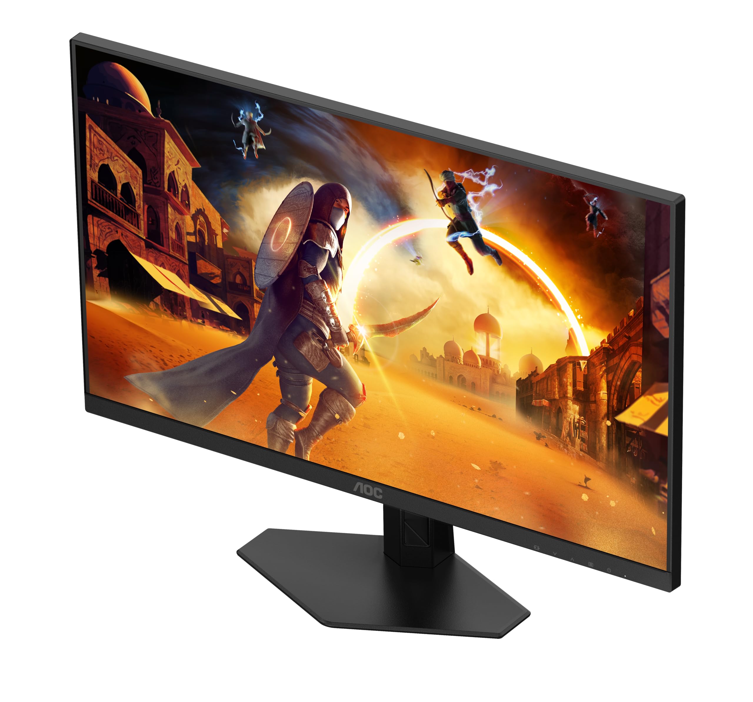 AOC Gaming Q27G2E - 27 INch QHD Monitor, 155Hz, 1ms MPRT, VA, FreeSync Premium, Shadow control, Low Input lag (2560 x 1440 @ 155Hz, 250 cd/m², HDMI 2.0 x 2, DisplayPort 1.2x1)