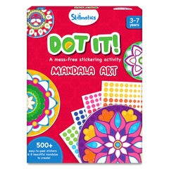 Skillmatics Art Activity - Dot It Unicorns & Princesses, Stocking Stuffers, No Mess Sticker Art for Kids, Craft Kits, DIY Activity, Christmas Gifts for Boys & Girls Ages 3, 4, 5, 6, 7