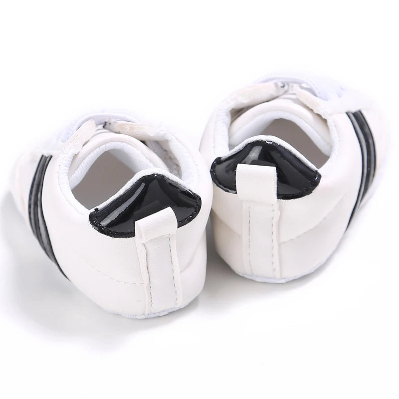 Fashion Baby Shoes Children White Sports Shoes For Girls Soft Flats Baby Toddler First Walkers Kids Sneakers Casual Infant Shoes