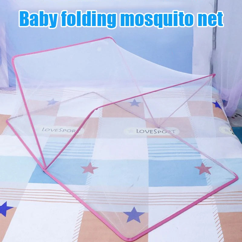 2024 Children Baby Mosquito Net for Bed Portable Foldable Newborn Travel Tent Free Installation Portable Baby Crib for Home