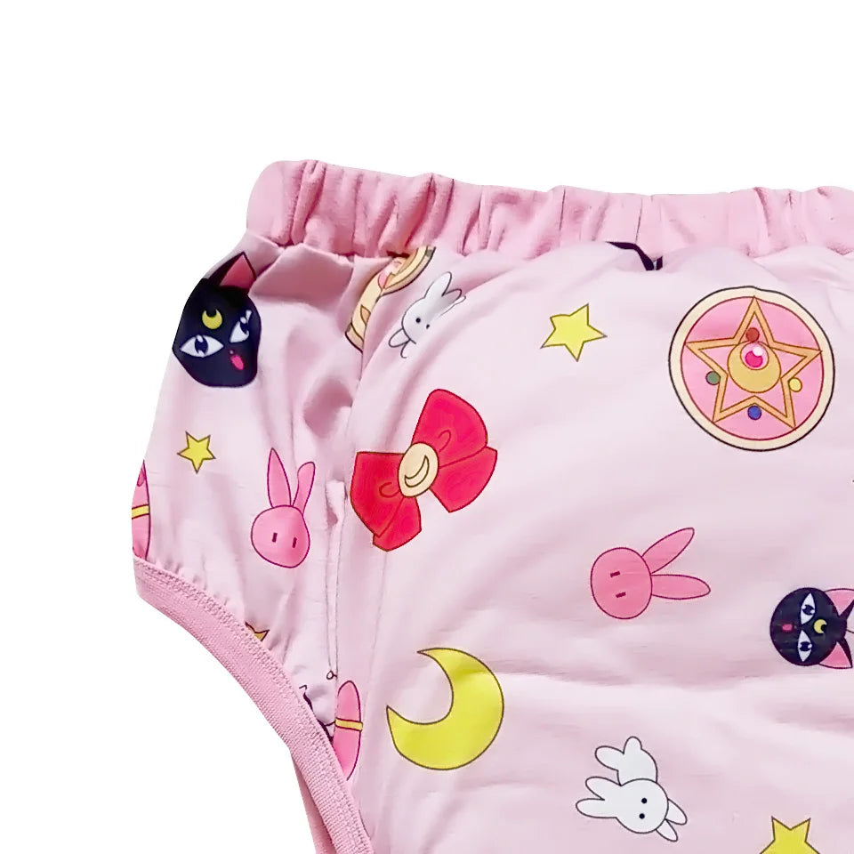 Waterproof Adult Baby Traning Pants DDLG Reusable Nappies Adult Aloth Diaper Potty Underweaer Panties For Boy, Girl