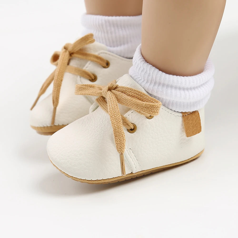 Fashion Baby Shoes Children White Sports Shoes For Girls Soft Flats Baby Toddler First Walkers Kids Sneakers Casual Infant Shoes