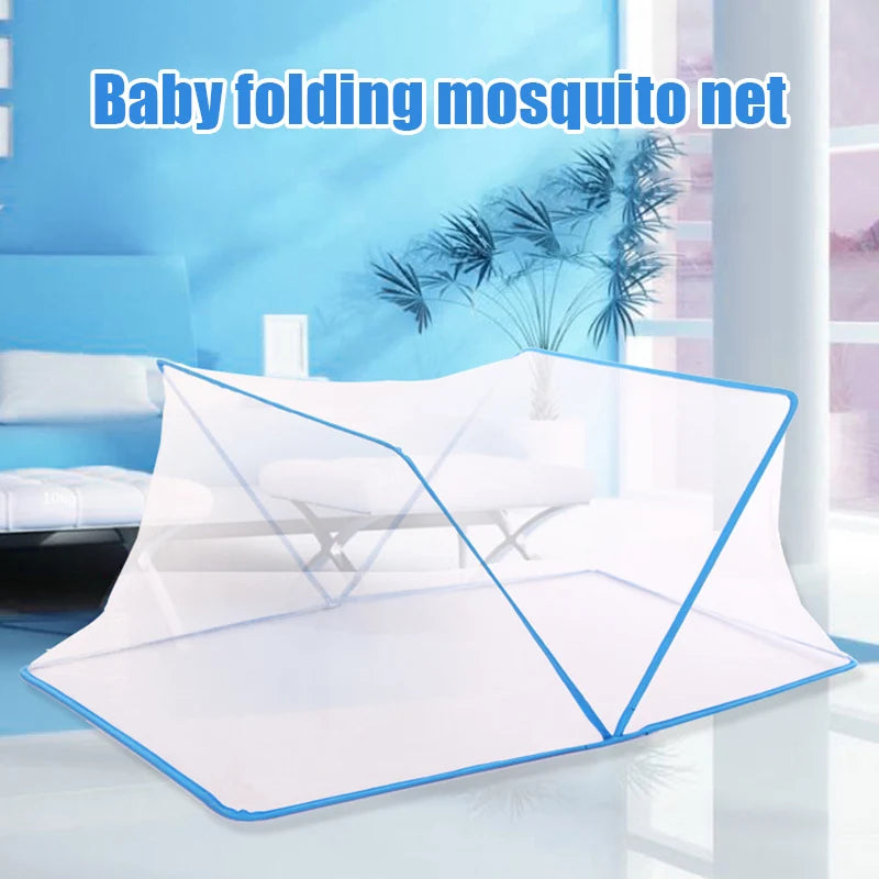 2024 Children Baby Mosquito Net for Bed Portable Foldable Newborn Travel Tent Free Installation Portable Baby Crib for Home