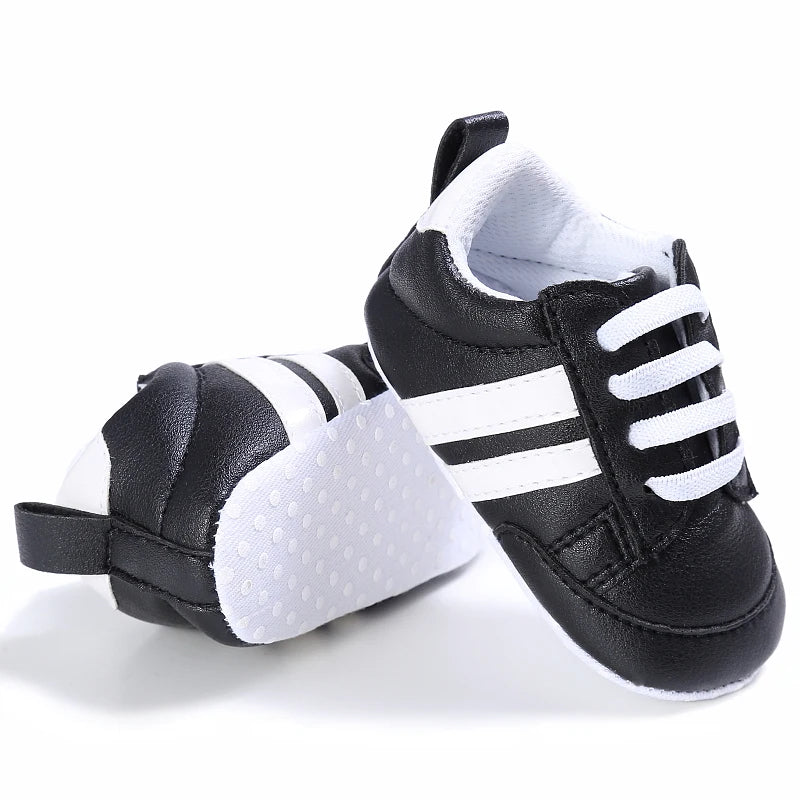 Fashion Baby Shoes Children White Sports Shoes For Girls Soft Flats Baby Toddler First Walkers Kids Sneakers Casual Infant Shoes