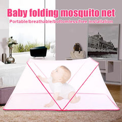 2024 Children Baby Mosquito Net for Bed Portable Foldable Newborn Travel Tent Free Installation Portable Baby Crib for Home