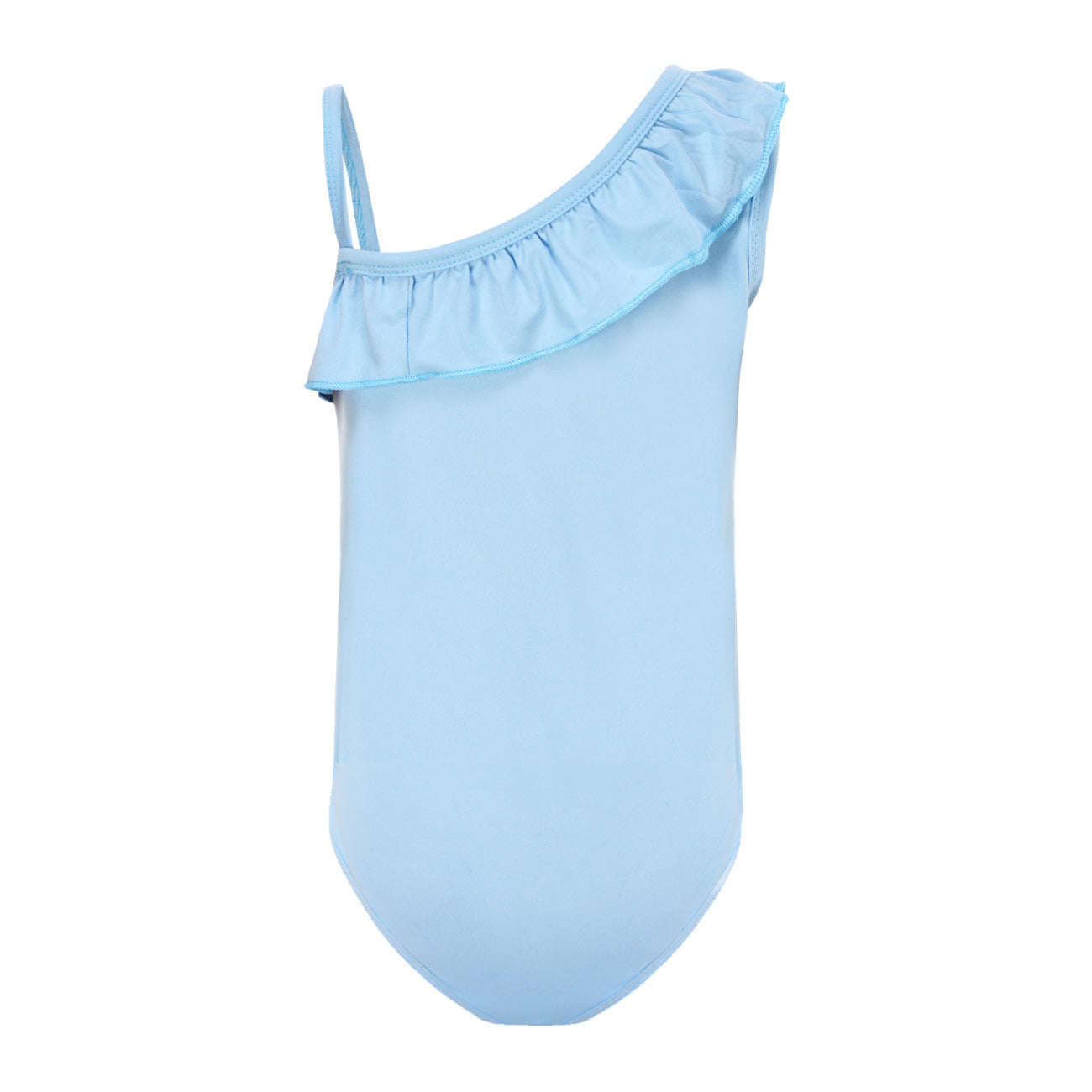 Swimsuit for Girls Summer Vacation Outfits Kids Game copybara Sling Ruffles Bikini Set Children Carooon Print Swimwear