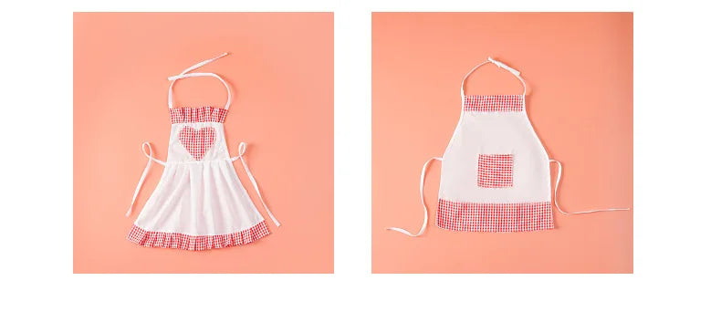 2pcs/set Baby Chef Apron Hat Newborn Photography Props  Kids Costumes  Chef Baby Cook Costume - Idrilay 