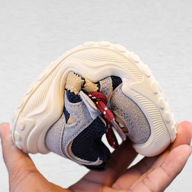 Size 21-30 Children Basketball Shoes Girls Boys Breathable Sport Shoe Kids Soft Bottom Running Sneakers Baby Toddlers