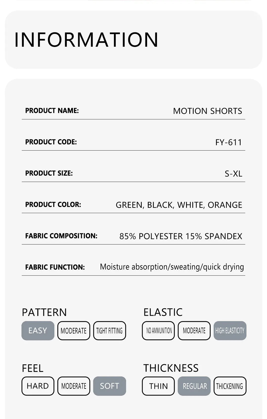 Sports shorts women's yoga fitness high waist loose three-quarter pants high elastic quick-drying breathable anti-glare - Idrilay 