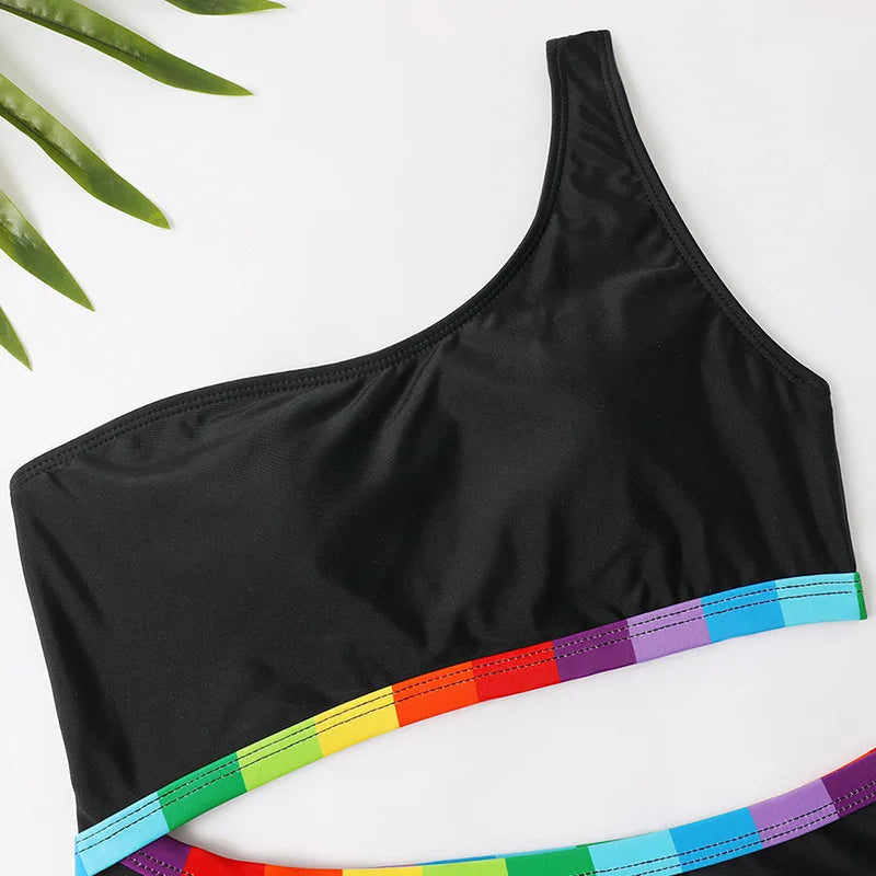 Mother Kids Girls Swimsuit Swimming Clothing Women Beach Bikini Bathing Suit Family Matching Swimwear Mummy Daughter Beachwear